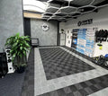 Modern Anti-Slip Garage Modular Raised Floor Click-Installation Indoor Event Plastic Vinyl Flooring Tiles Modern Design Style