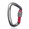 Carabiner 25kN  D-type  Hook and Snap Hook Aluminum Buckle Clip Lock Hook SpringHeavy-duty Have CE/UIAA Certification