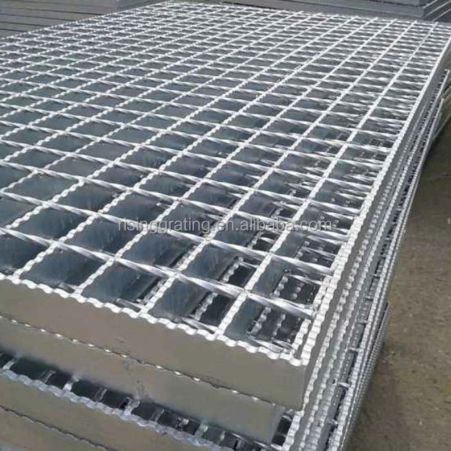 Used Galvanized bar Steel Grating for Platform Catwalk Walkway Drain Grate