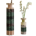 Stonekocc Brand Natural Marble Combination Flower Ware Flower Shaped Vase Soft Decoration Sample Room Exquisite Decoration