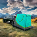 Portable Single Layer Polyester Ripstop Waterproof Breathable Outdoor Sun Shade Foldable SUV Rear Tailgate Canopy Roof Camping