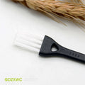 Factory Stocked Black White Small Pointy End Scraper Mini Cleaning Brushes Gadget 2-in-1 Novelty Things for Kitchen Boards