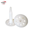 60mm HDPE Plastic Washer Common Nail Smooth Shank Insulation Fastener for Wall