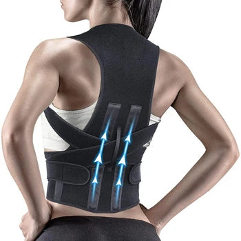Women Adjustable Upright Royal Back Shoulder Brace Support Posture Corrector Correction Corrector De Postura