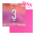 LOKI New ITTF Approved Blue and pink Table Tennis Rubber for Ping Pong Paddle and Blade