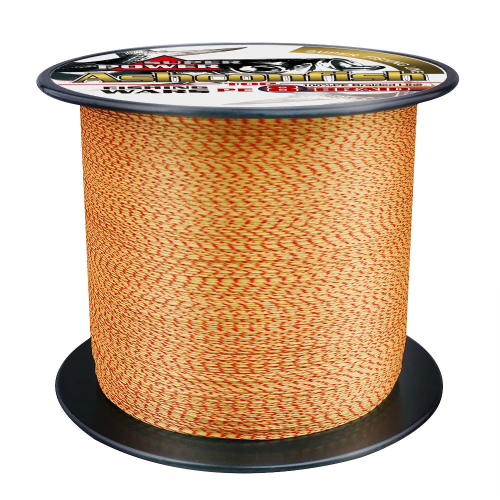 Strong PE 0.23mm Braided Wire Fishing Line 8 Strands Mix Color River Sea Carp Floating Line 1500m 2000m