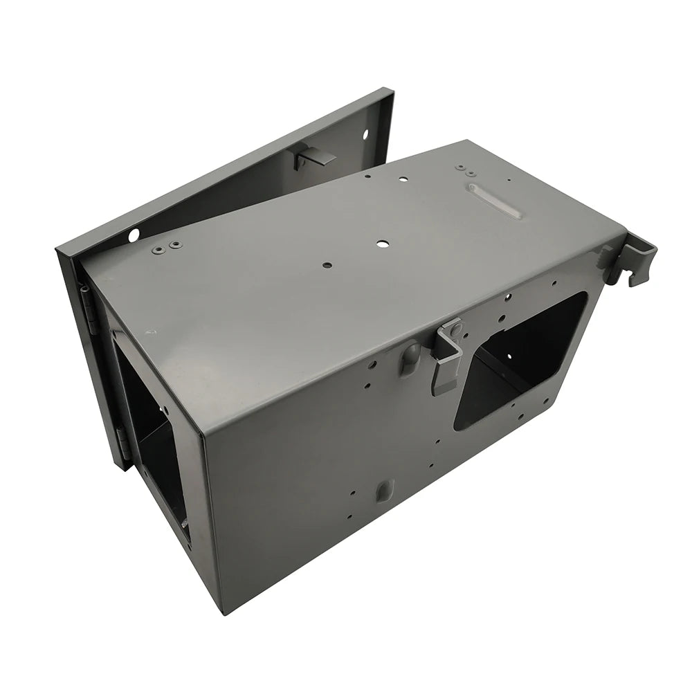 OEM Custom Metal Fabrication Laser Cutting Steel Plate Chassis Enclosure Bending & Surface Painting Sheet Metal Enclosure
