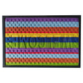 Cheap Price Customized Logo Colorful Rubber Door Mat-Non-Slip Pet Friendly Cushioned Medium Pile Indoor/Outdoor Use