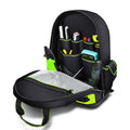 New Style 15 Pockets Tool Backpack for Men Heavy Duty Bag with Molded BaseHand ToolsWaterproof BottomTool Carrier