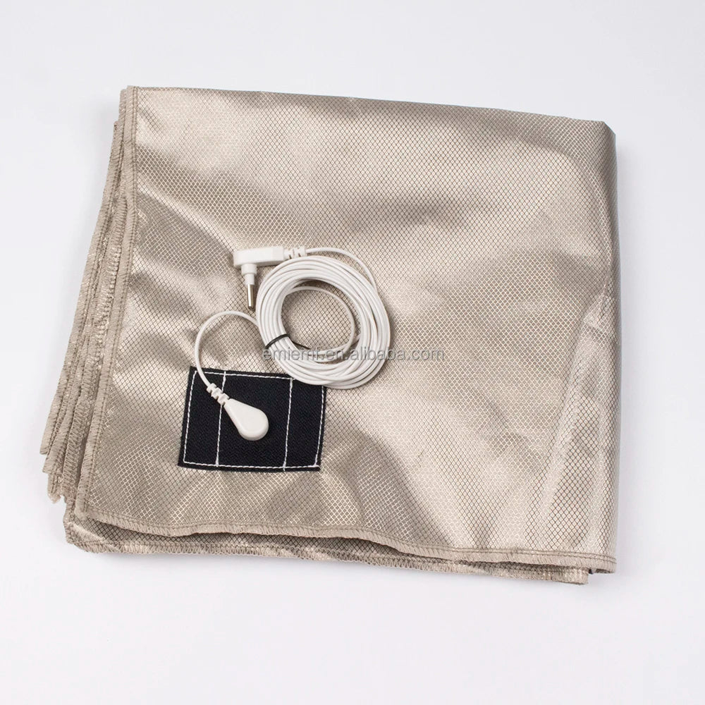 BLOCK EMF Nickel Copper Fabric Radiation Protection EMI Shielding Earthing Sheet