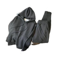 Women's Oversize Pullover Sweatshirts Prints Casual Short Sudaderas Wholesale Woven Blank Hoodies Washed Technique Plain Solid