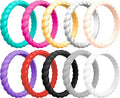 Wholesale Silicone Wedding Ring Custom Size 6-16 Rubber Finger Ring Top Grade Silicone Ring for Women