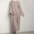 2024 EID Ramadan Collection New Loriya Abaya Polyester Casual Dresses Abaya Women Muslim Dress Modest Dresses