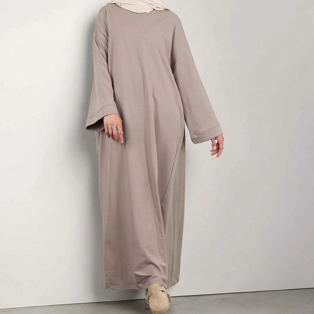 2024 EID Ramadan Collection New Loriya Abaya Polyester Casual Dresses Abaya Women Muslim Dress Modest Dresses