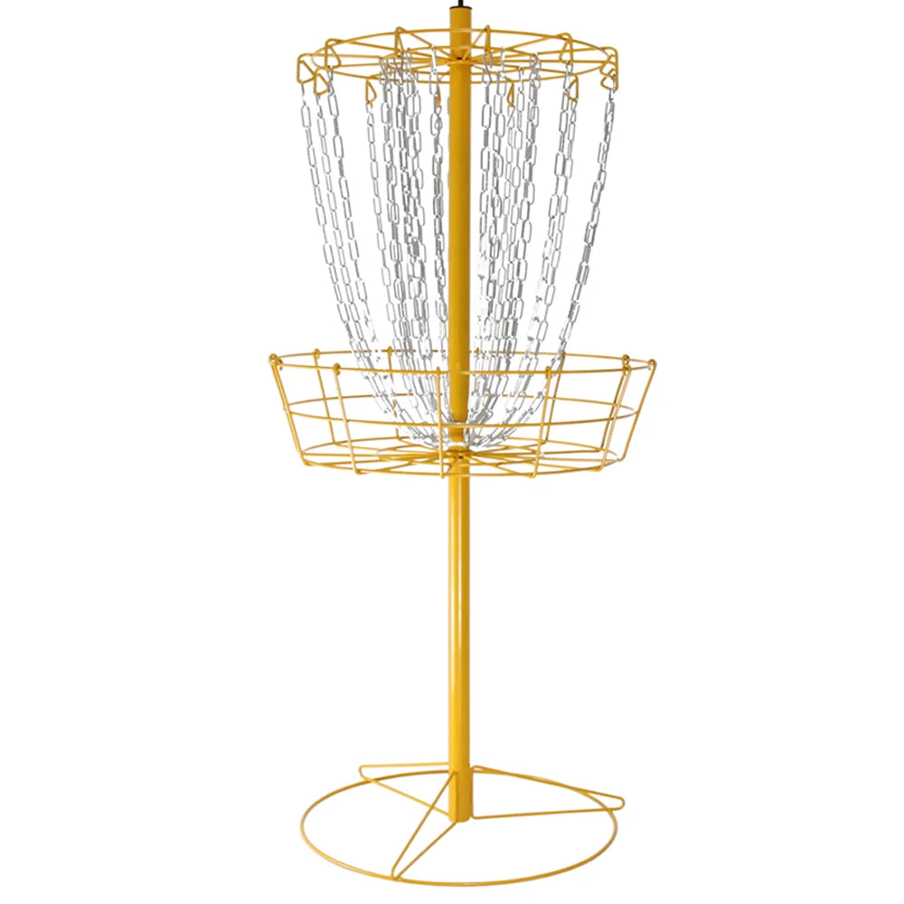 Factory Direct Portable 24-Chain Flying Disk Disc Golf Target Set Inflatable Toy Style Excellent for Outdoor Fun