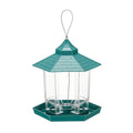Outdoor Automatic Plastic Cloth Hanging Bird Feeder Rain- and Splash-Proof for Backyard Birding