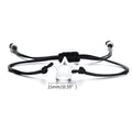 Elegant Girls Adjustable Braided Rope Bracelet with Mini Star Charm Fashion Jewelry