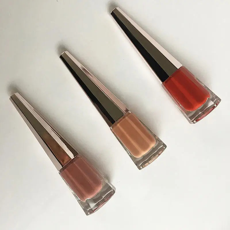 Factory Wholesale Liquid Lip Paint Unbotton Color Matte Private Label Cosmetics With Custom Logo