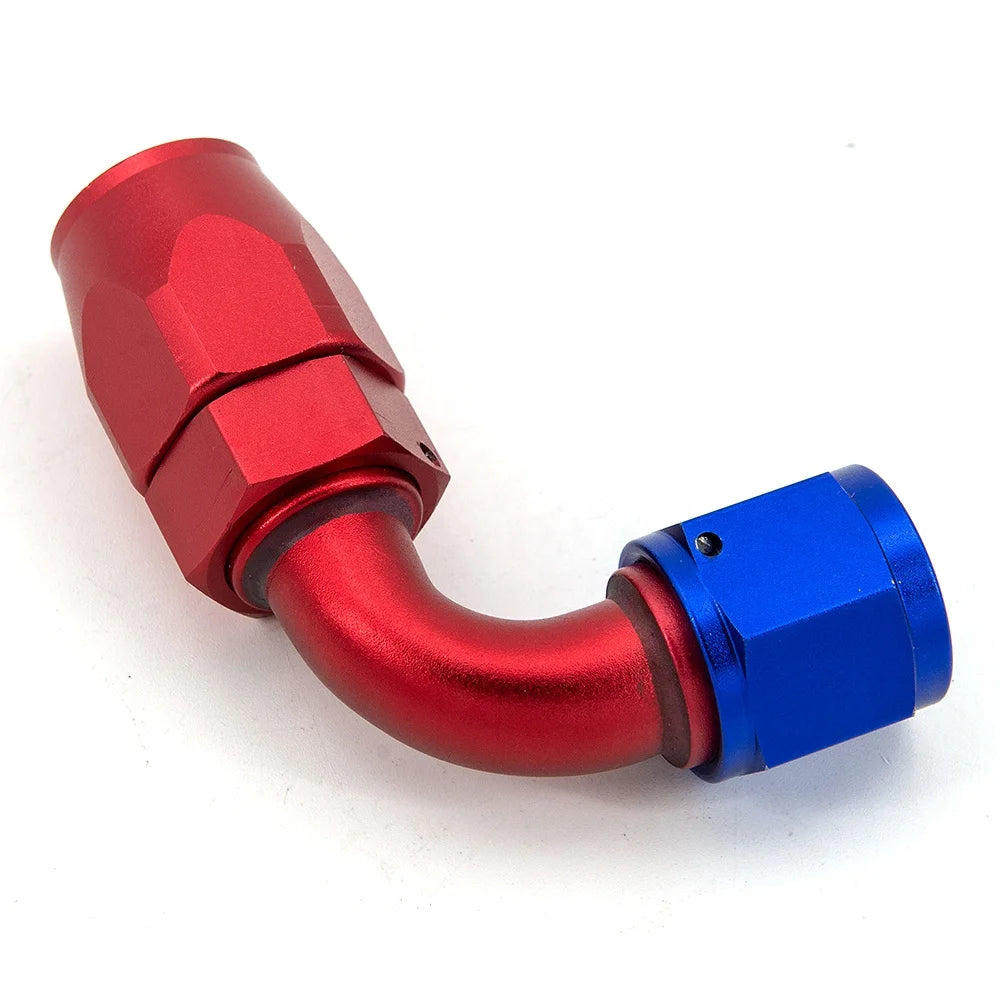 Universal AN4 AN6 AN8 AN10 AN12 Aluminum Oil Cooler Swivel Fuel Gas Line Hose Pipe Adapter End with Fitting