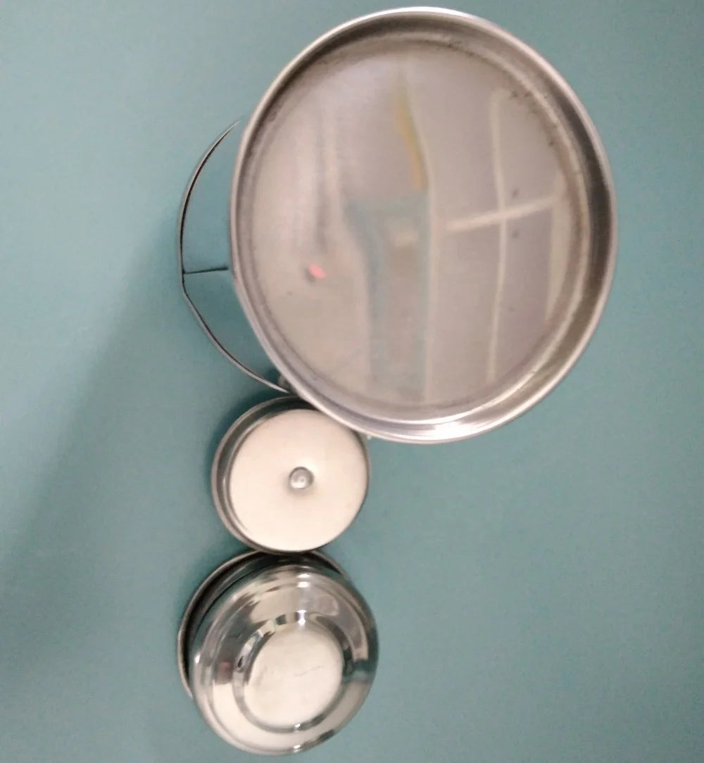50g Food Grade Stainless Steel Container for Tea Coffee  50g Stainless Steel Tea Coffee Container with Double  Lid