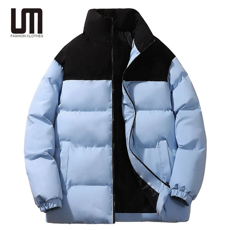 Liu Ming New Arrival Products Winter Men Stand Neck Loose Thick Coat Korean Youth Fashion Casual Jackets