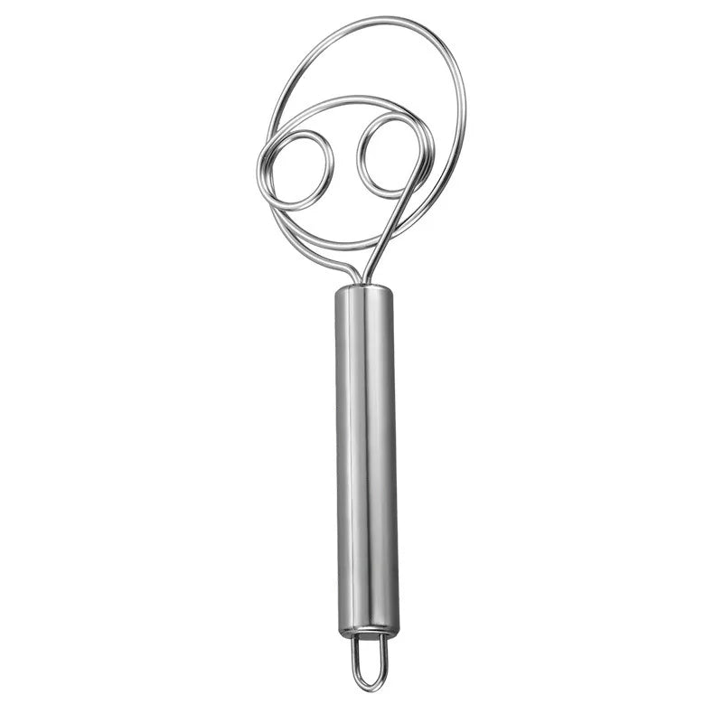 5265 Kitchenware Utensil Tools 21.8cm Length Silver SUS304 Stainless Steel Wire Manual Mini Egg Whisk Beater