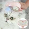 Rechargeable Pet Spray Cat Brush Pet Grooming Supplies Self Cleaning Hair Removal Brush Dog Cat Steam Brushes