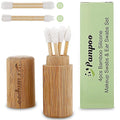 Factory Direct Portable Double-Headed Reusable Bamboo Ear Sticks Lightweight Bamboo Box Bamboo Silicone Cotton Swabs Silicone