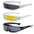 Fashion Stylish Custom Logo Sports Red Wrap Around Sunglasses for Men Women