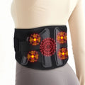 Rechargeable Elastic Red Light Heated Massage Waist Massager Electric Abdominal Belt for Comfort and Relaxation