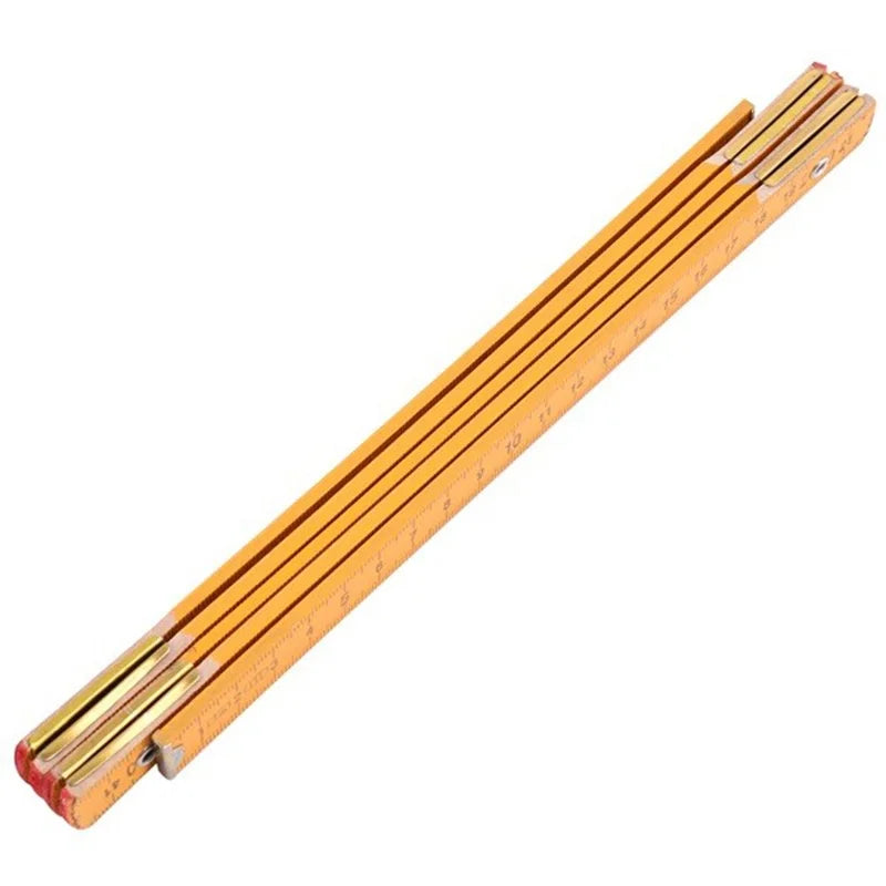 1.5m Wooden Folding Ruler Metric Scale Drawing Tool & Teaching Supply 1 Meter Folding Tape Measure