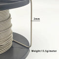 2mm Custom High Quality Sterling Simple Slim Snake Chain Silver Necklace for Women Bracelet Jewelry