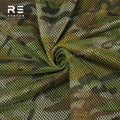 AMCU 230gsm Heavy Duty Polyester Printed Anti-Static Mesh Fabric Double Faced Camouflage for Tactical for Outdoor NIR Girls