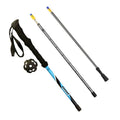 Ultra-light Aluminum Hiking Adjustable Walking Stick Cane EVA 65-135cm Adjustable Length for Trekking Mountain-climbing