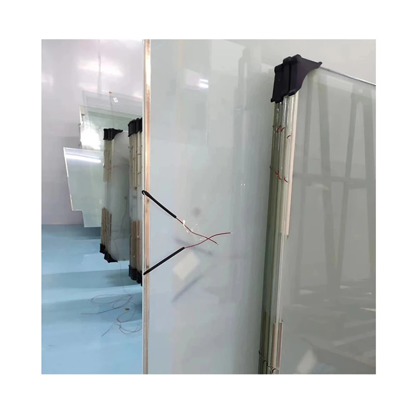 Pdlc Smart Film With Remote Wireless White Self Adhesive Office Customized Logo Window Glass Witch Pdlc Smart Film