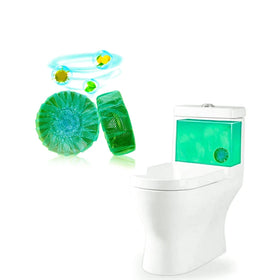 50g Each Green Toilet Deodorant Cleaner Automatic Toilet Bowl Cleaner for Bathroom Use