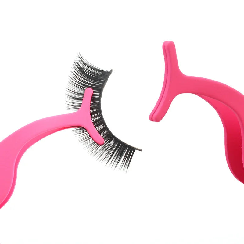 Eyelash Applicator Private Label Glitter False Eyelashes Tweezer Gold Rose Gold Eyelash Applicator with Custom Packaging