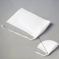 Wholesale Right Angle Design Degradable Biodegradable Food Grade Paper Teabags Packaging for Tea Bags With Drawstring