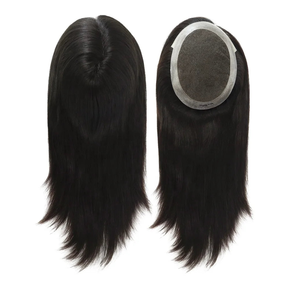 TP81 Australia Hair Topper for Women  Human Hair 16" Toupee  Brazilian Hair Pieces