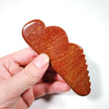 Huiying Competitive Price Gua Sha Wing Mookaite jasper Gua Sha Board Stone Massage Tools Jagged Guastone