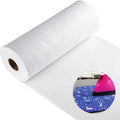 Iron-On Fusible Fleece Interfacing:12 Inches X 10 Yards Single-Sided Iron on Fusible Fleece White for Sewing Crafting