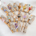 Sage Smudge Kit With Crystal Home Cleansing Negative Energy Selenite Wand White Sage Incense Palo Santo Sticks for Healing