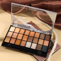 Hot Selling Quality 24 Color Metallic Powder Eyeshadow Palette Long-lasting Waterproof Matte Cruelty-free Custom Logo Wholesale