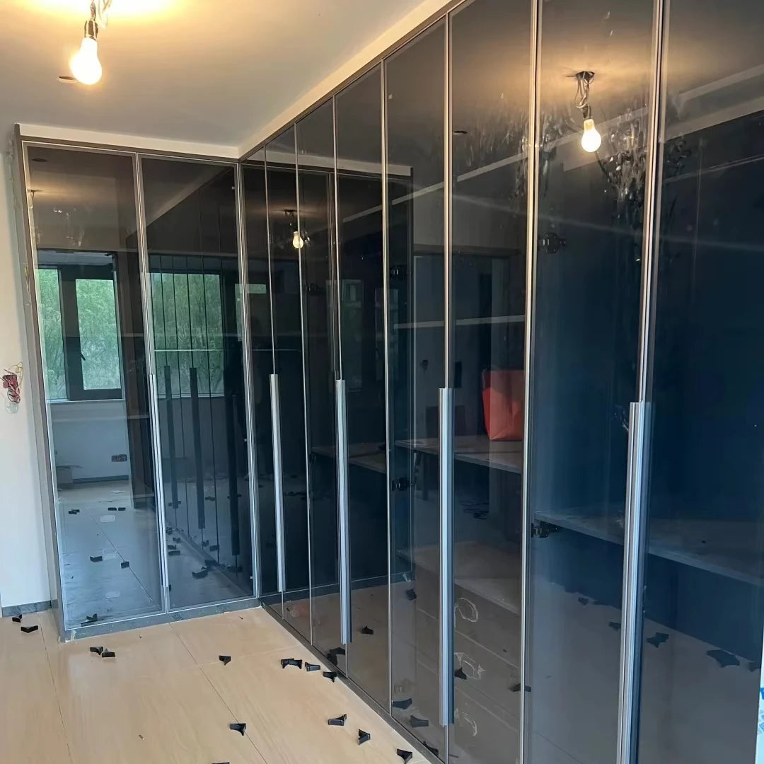 BALOM Innovation Products of  Luxury Modern Walk in Closet Cabinet Modern Walking Closet Cabinet Storage Wardrobe Dressing Room