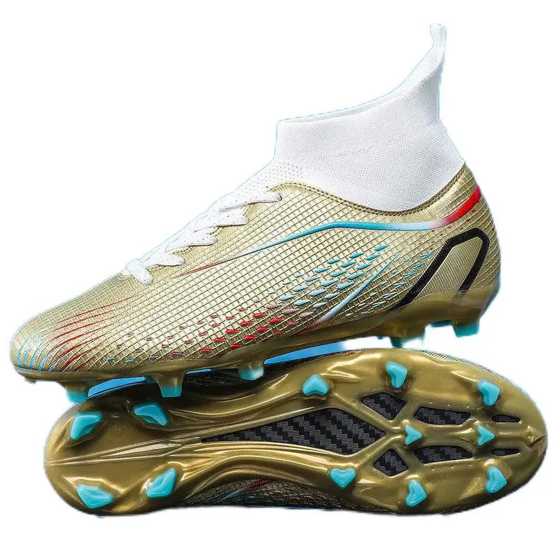 Professional Adult Football Training Shoes Genuine Long Spikes Non-Slip Genuine Spikes Sneakers Winter Summer Sports Training