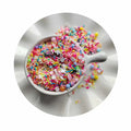 Simulation Rabbit Head Colorful Rainbow Charms Easter Festival Gifts 1kg Mini Soft Clay Decorations Slime Fillers Supplies