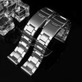 LAIHE Luxury Stainless Steel Watch Band Bracelet High Quality SNE537 SBBN031 Solid Black Silver Strap for Watches