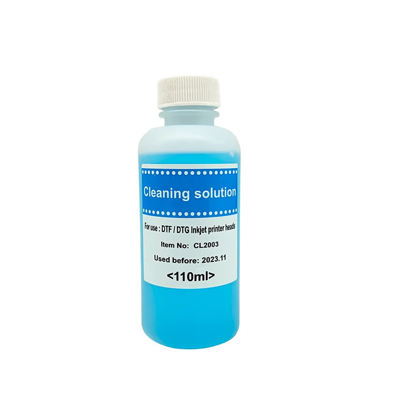 Strong Vivid Colors Liquid Cleaning for Ink for DTF Printer L1800 P600 DX5 DX6 Transfer Film Printing Type
