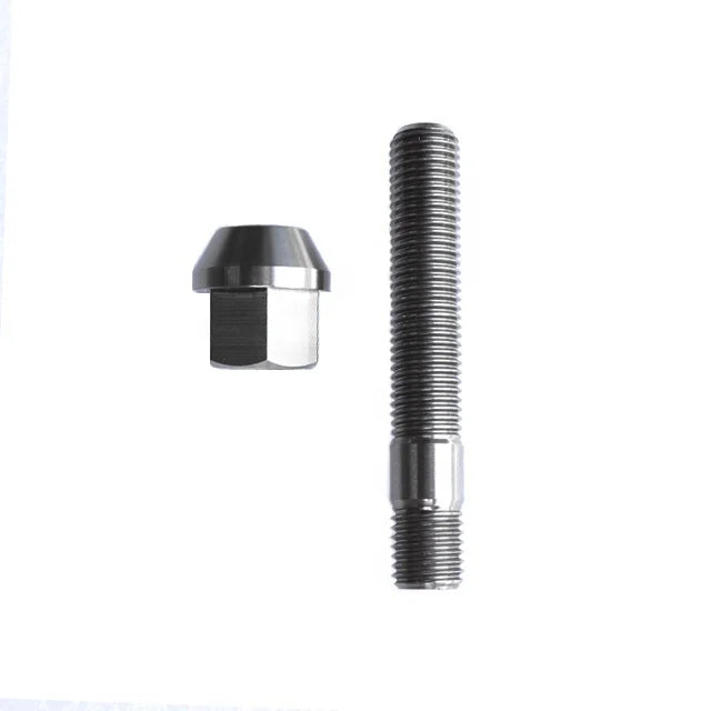M12*1.5*75 Gr5 Titanium Wheel Lug Stud With Nut for Racing Car