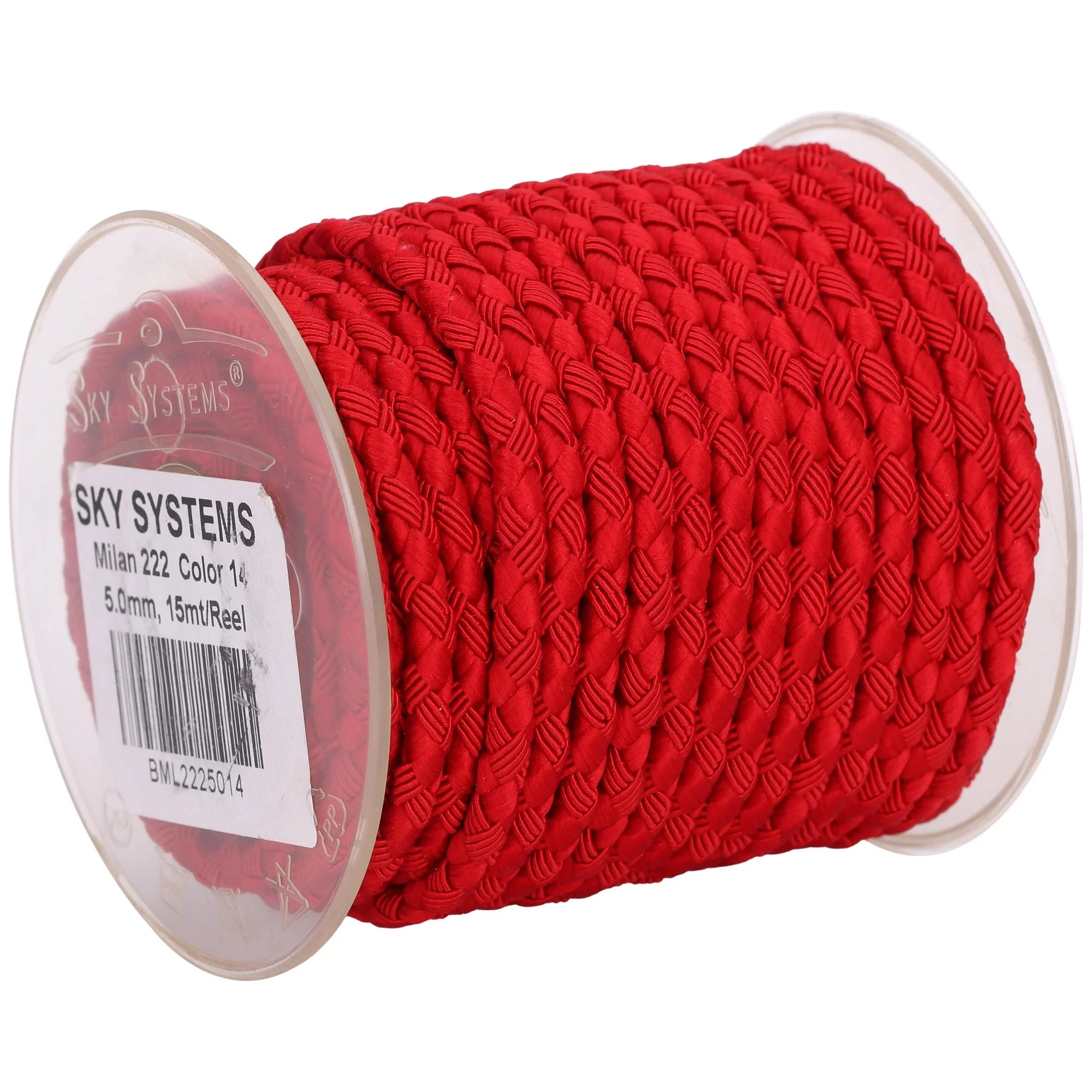 5mm Jewelry Cord Braided Rope Polyester Lanyard Cord Beading Thread DIY Jewelry Accessories Bracelet Necklace Material